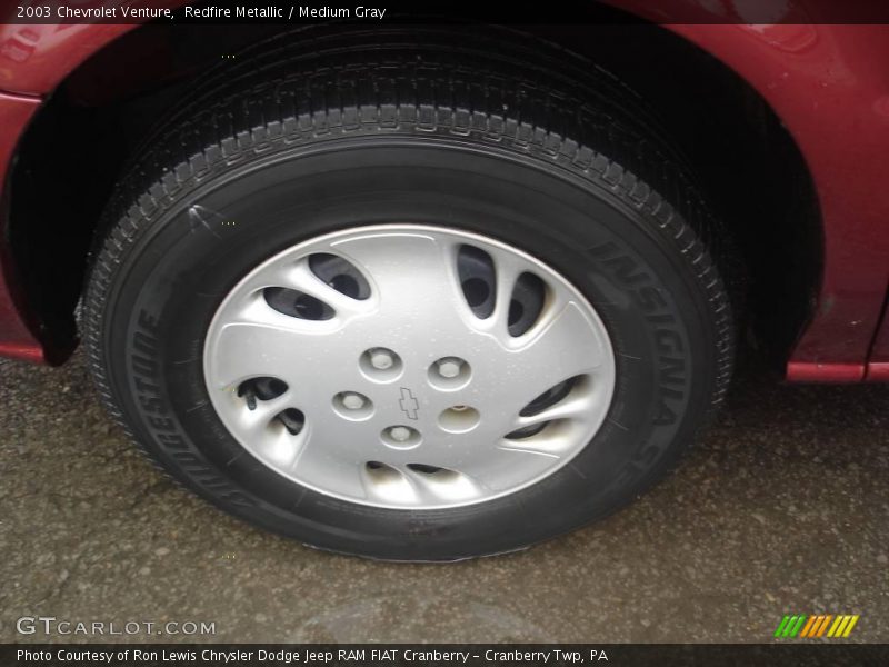 Redfire Metallic / Medium Gray 2003 Chevrolet Venture