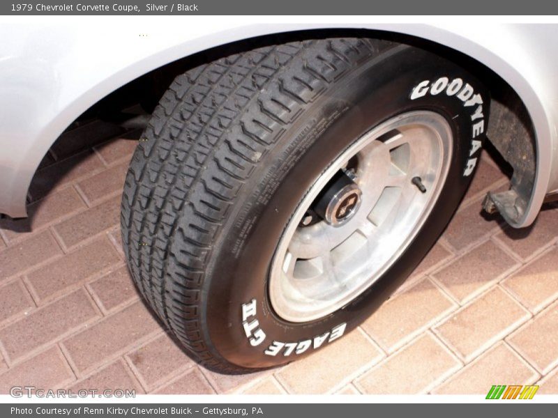 Silver / Black 1979 Chevrolet Corvette Coupe