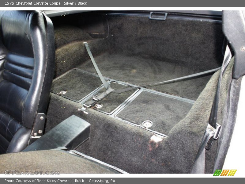 Rear Seat of 1979 Corvette Coupe