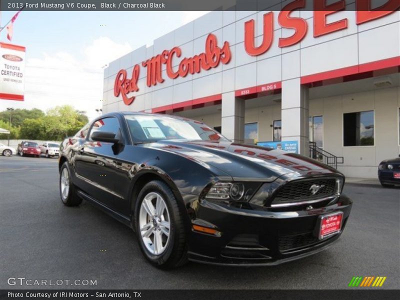 Black / Charcoal Black 2013 Ford Mustang V6 Coupe