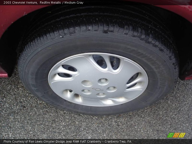 Redfire Metallic / Medium Gray 2003 Chevrolet Venture
