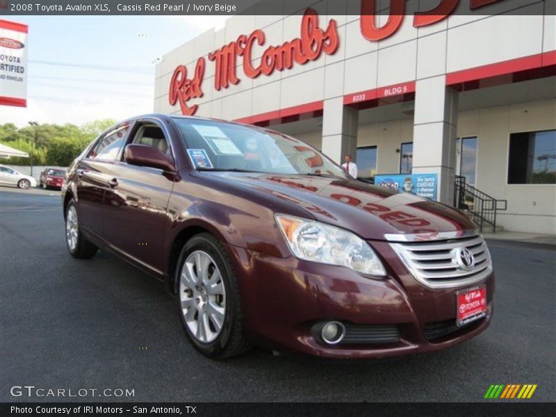 Cassis Red Pearl / Ivory Beige 2008 Toyota Avalon XLS
