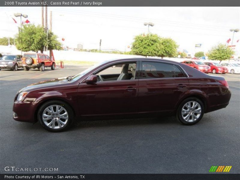 Cassis Red Pearl / Ivory Beige 2008 Toyota Avalon XLS