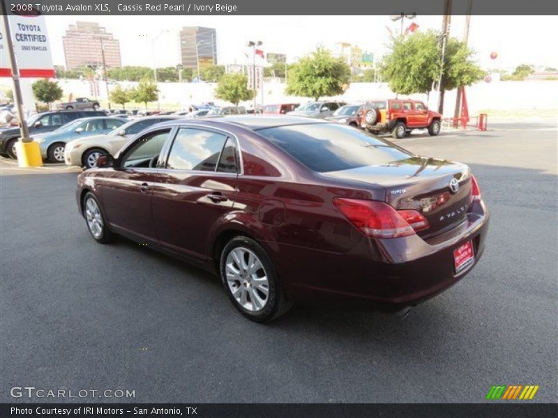 Cassis Red Pearl / Ivory Beige 2008 Toyota Avalon XLS