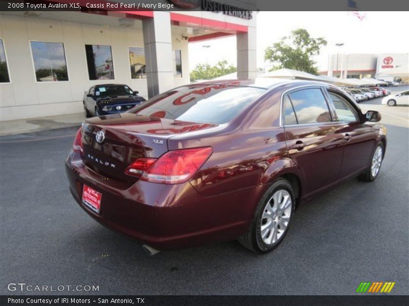 Cassis Red Pearl / Ivory Beige 2008 Toyota Avalon XLS