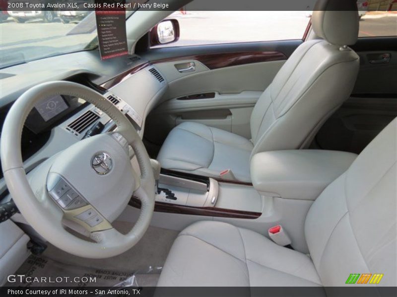 Cassis Red Pearl / Ivory Beige 2008 Toyota Avalon XLS