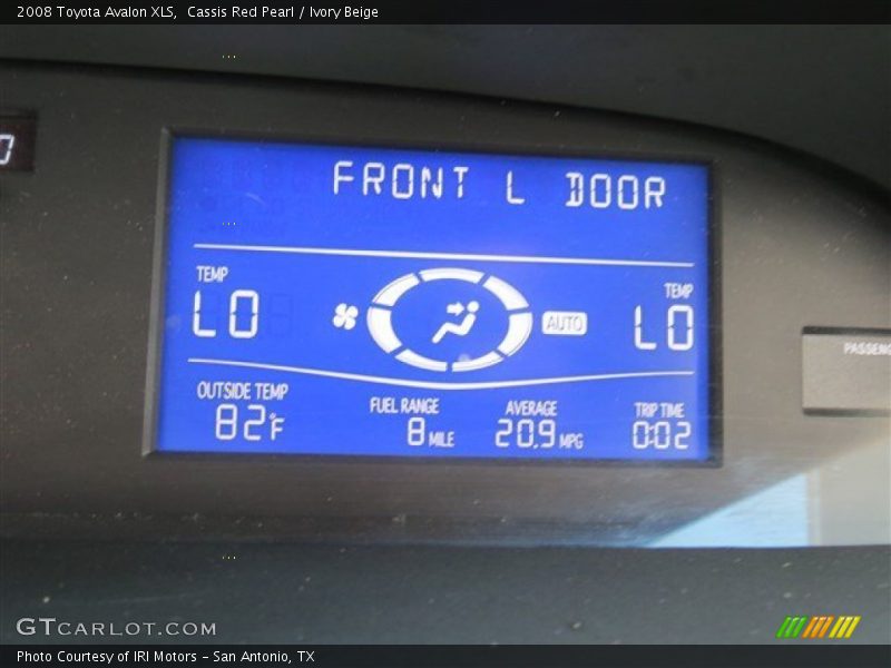 Cassis Red Pearl / Ivory Beige 2008 Toyota Avalon XLS
