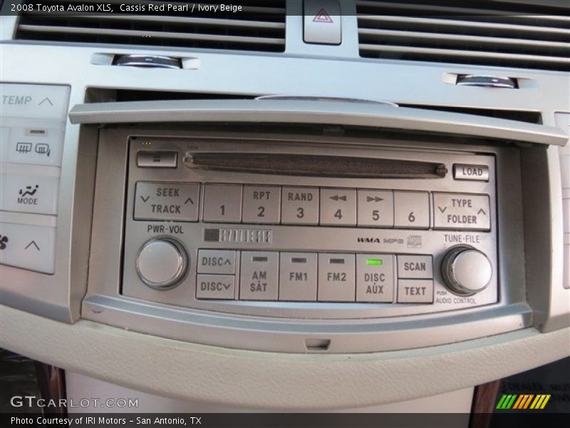 Cassis Red Pearl / Ivory Beige 2008 Toyota Avalon XLS