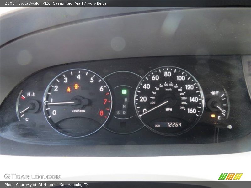 Cassis Red Pearl / Ivory Beige 2008 Toyota Avalon XLS