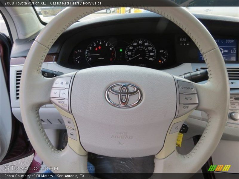 Cassis Red Pearl / Ivory Beige 2008 Toyota Avalon XLS