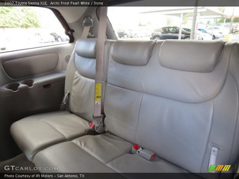 Arctic Frost Pearl White / Stone 2007 Toyota Sienna XLE