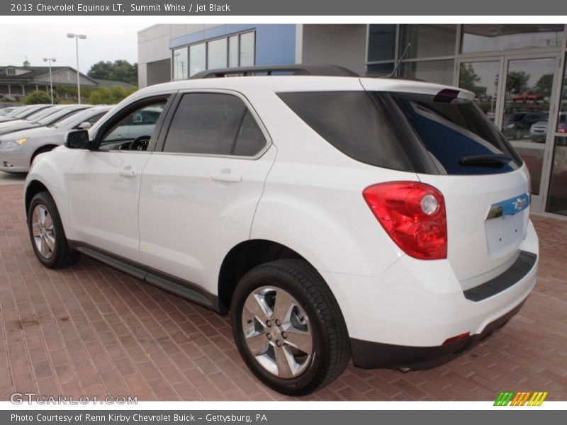 Summit White / Jet Black 2013 Chevrolet Equinox LT