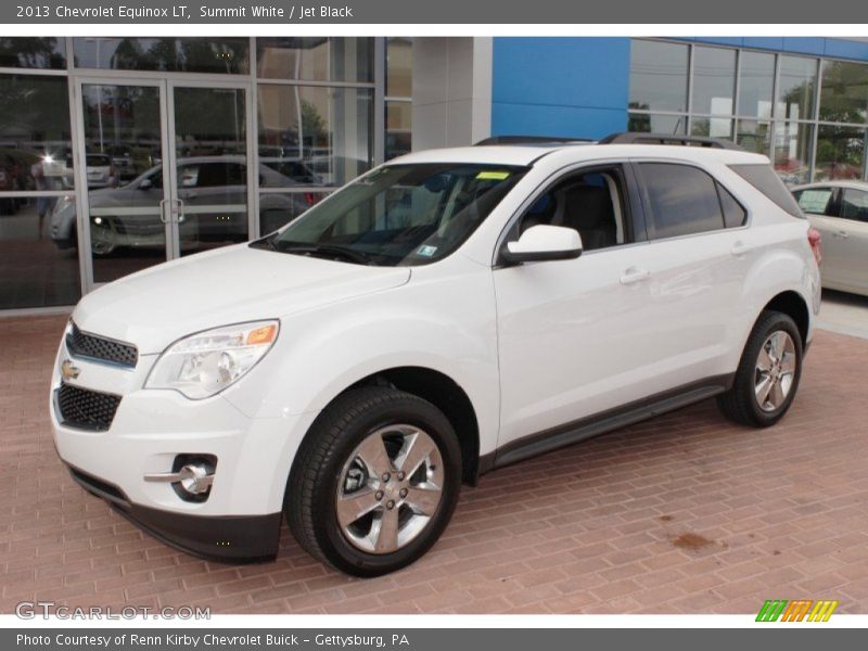 Summit White / Jet Black 2013 Chevrolet Equinox LT