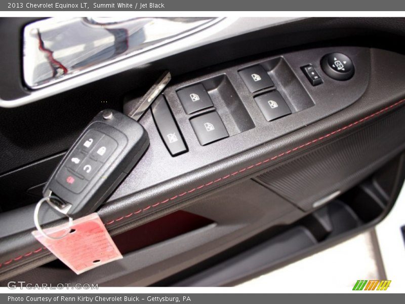 Summit White / Jet Black 2013 Chevrolet Equinox LT