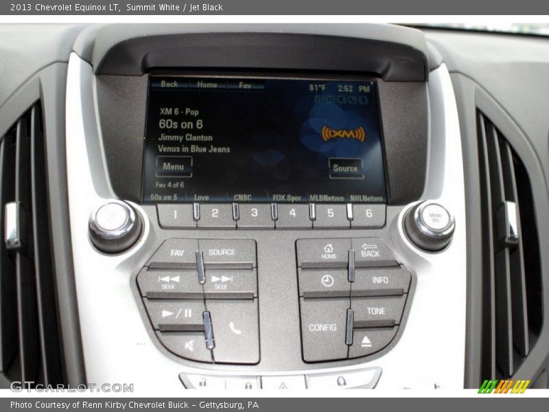 Summit White / Jet Black 2013 Chevrolet Equinox LT