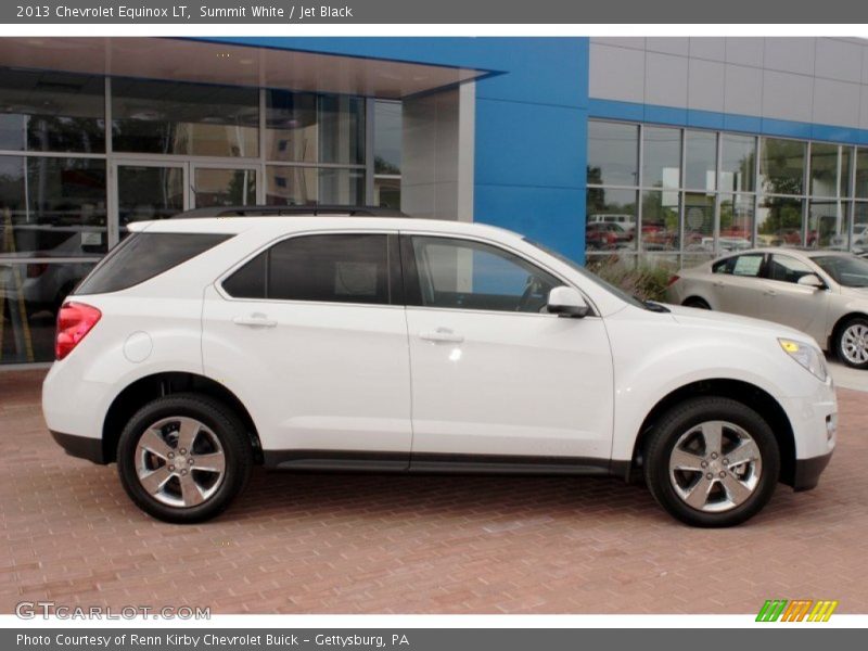 Summit White / Jet Black 2013 Chevrolet Equinox LT