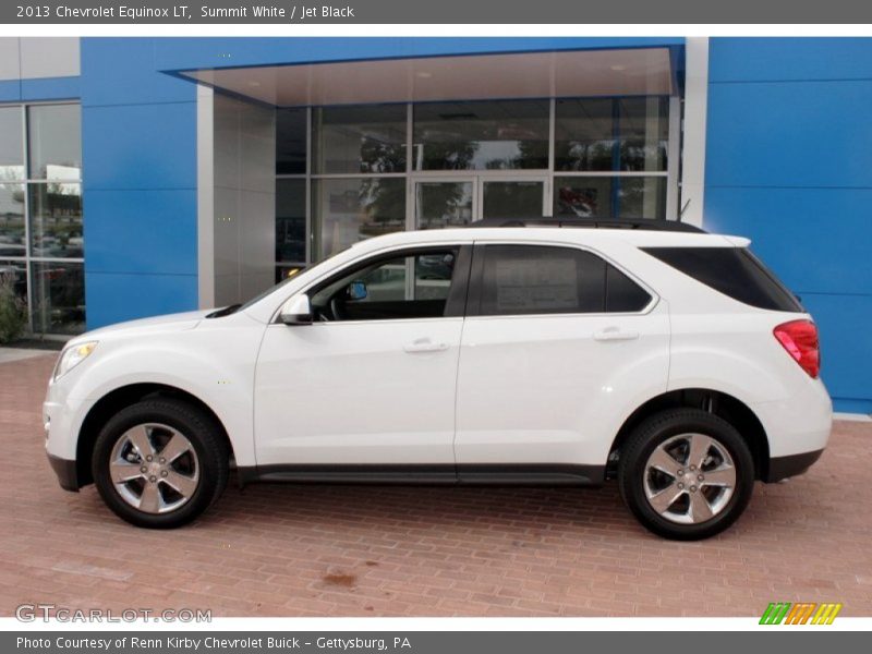 Summit White / Jet Black 2013 Chevrolet Equinox LT