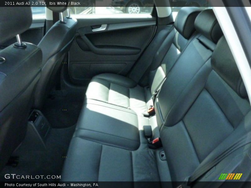 Ibis White / Black 2011 Audi A3 2.0 TDI