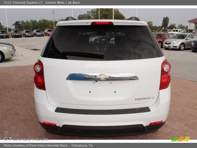 Summit White / Jet Black 2013 Chevrolet Equinox LT