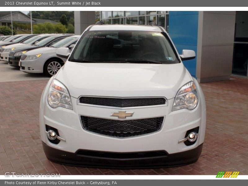 Summit White / Jet Black 2013 Chevrolet Equinox LT