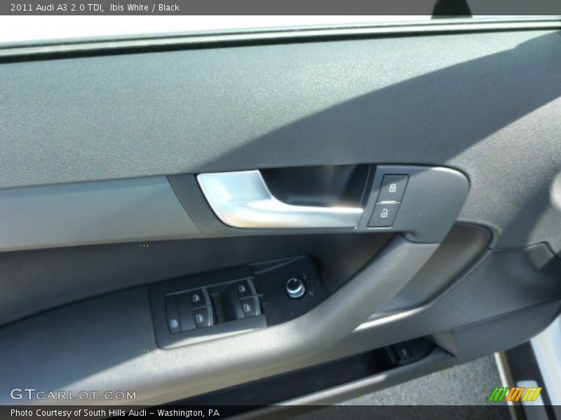 Ibis White / Black 2011 Audi A3 2.0 TDI