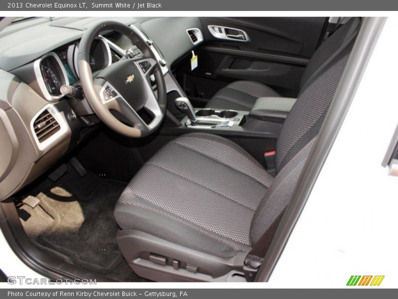 Summit White / Jet Black 2013 Chevrolet Equinox LT