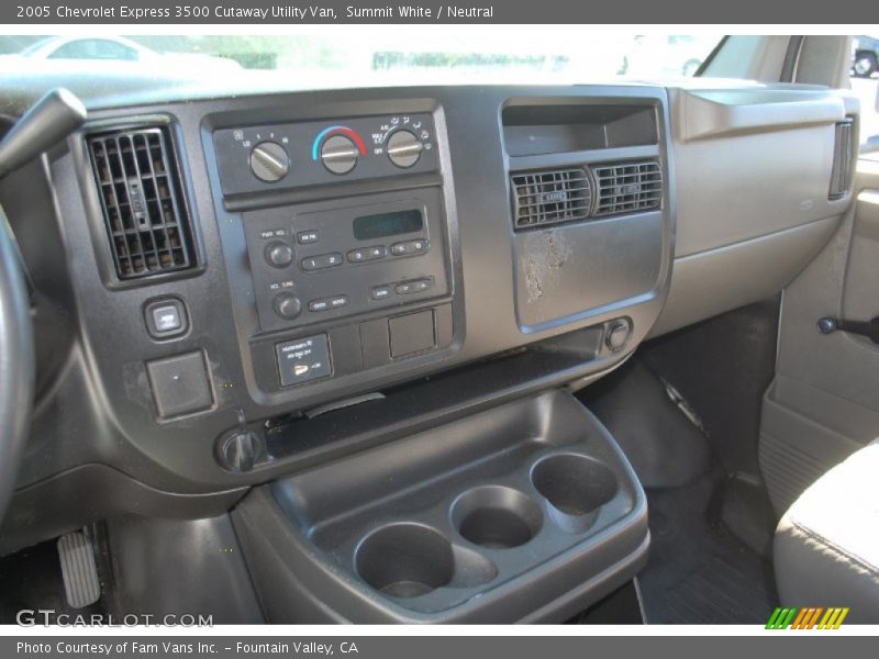 Summit White / Neutral 2005 Chevrolet Express 3500 Cutaway Utility Van