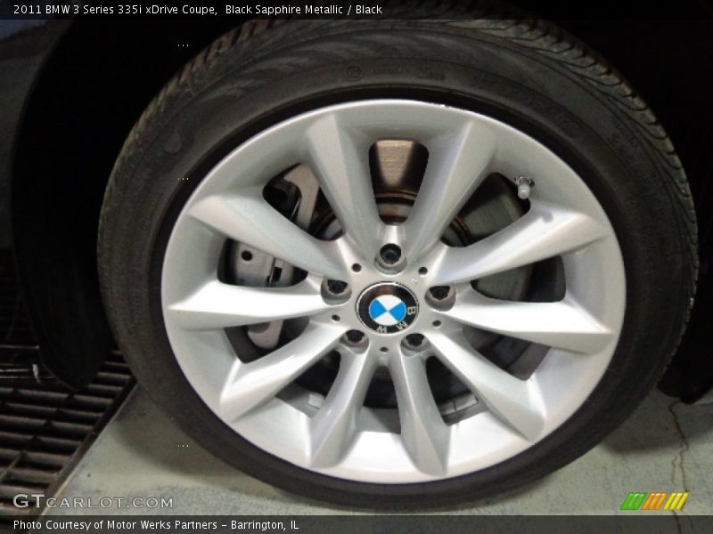 Black Sapphire Metallic / Black 2011 BMW 3 Series 335i xDrive Coupe