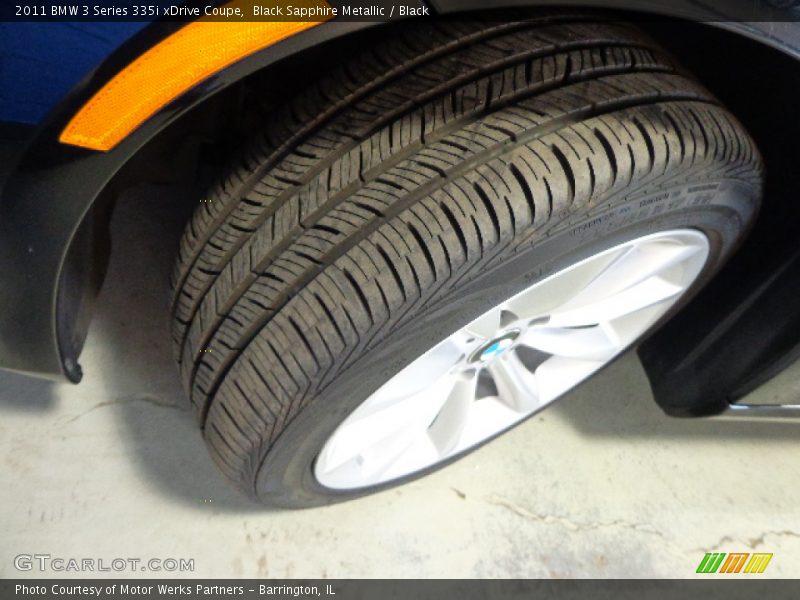 Black Sapphire Metallic / Black 2011 BMW 3 Series 335i xDrive Coupe