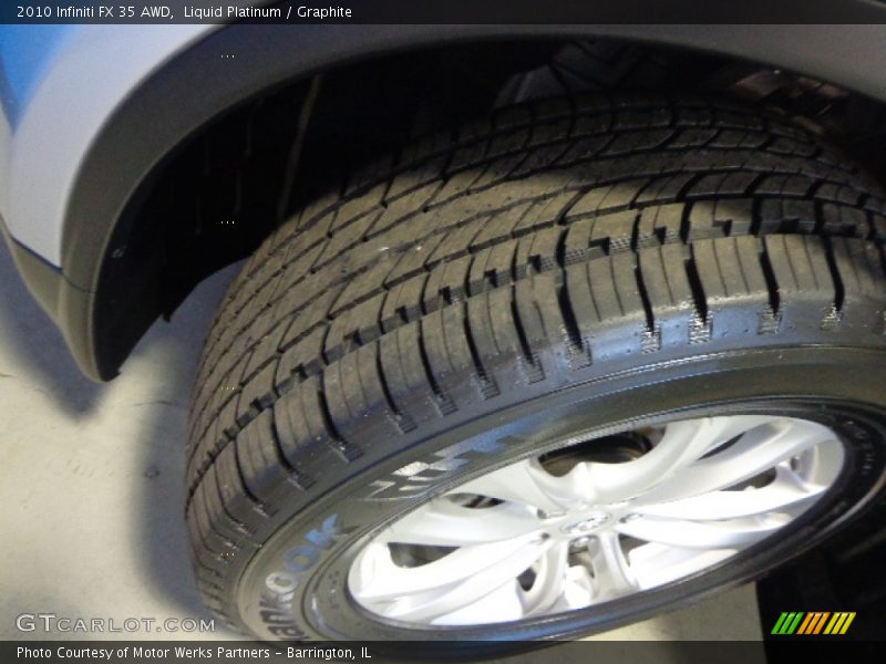 Liquid Platinum / Graphite 2010 Infiniti FX 35 AWD