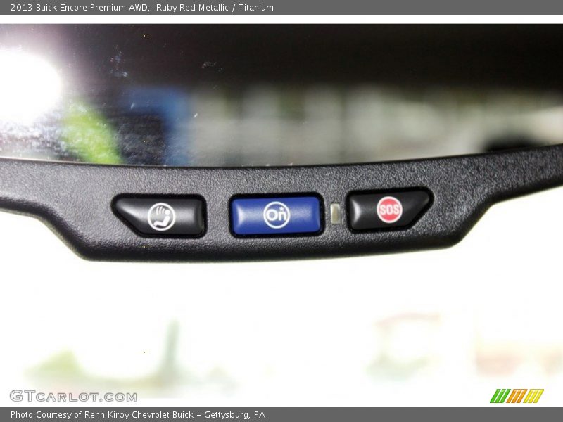 Ruby Red Metallic / Titanium 2013 Buick Encore Premium AWD