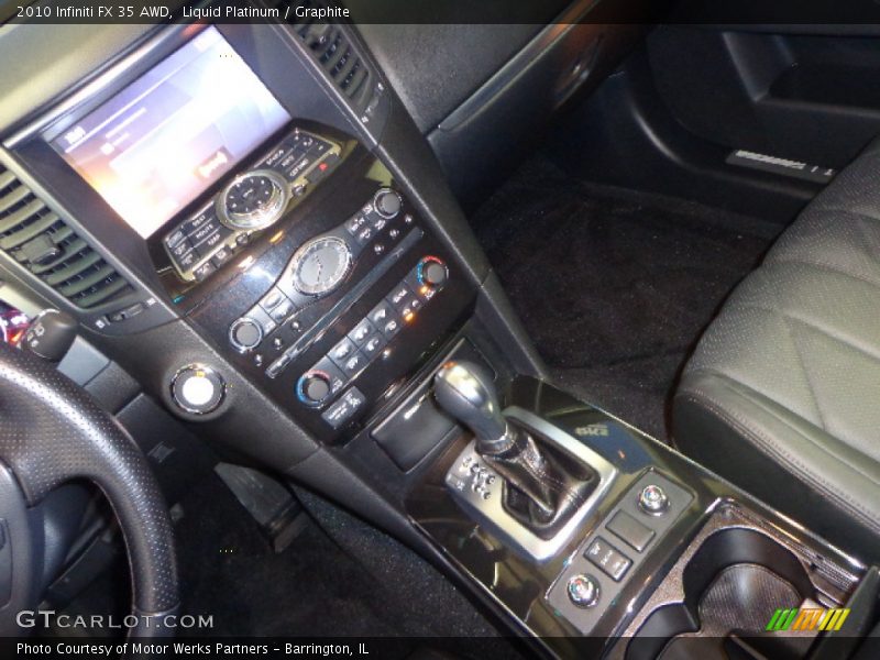 Liquid Platinum / Graphite 2010 Infiniti FX 35 AWD