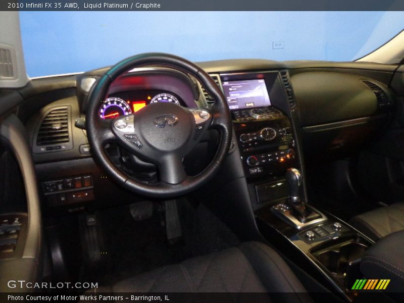 Liquid Platinum / Graphite 2010 Infiniti FX 35 AWD