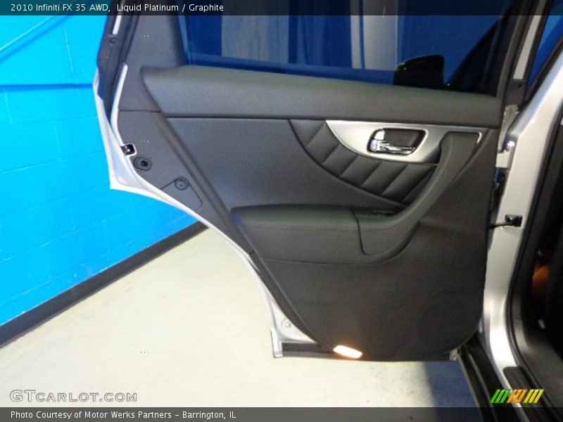 Liquid Platinum / Graphite 2010 Infiniti FX 35 AWD