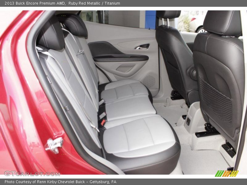 Ruby Red Metallic / Titanium 2013 Buick Encore Premium AWD