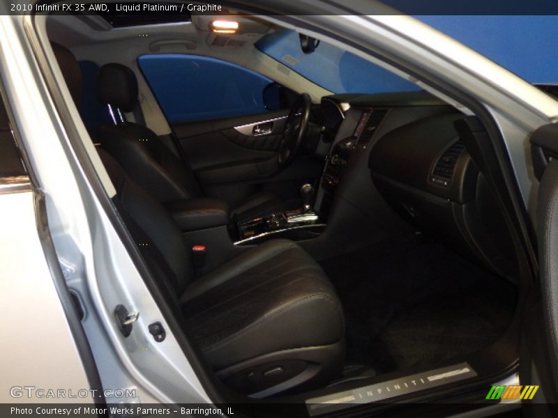 Liquid Platinum / Graphite 2010 Infiniti FX 35 AWD