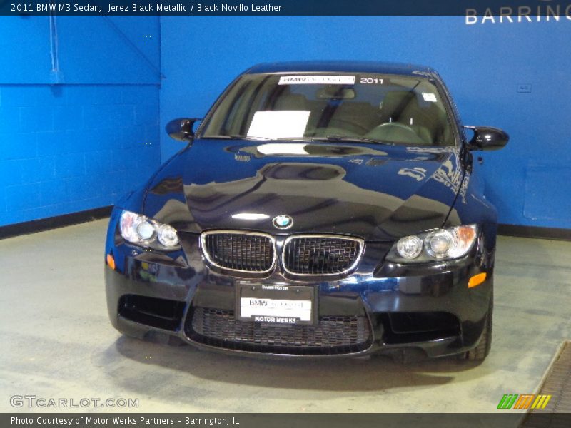 Jerez Black Metallic / Black Novillo Leather 2011 BMW M3 Sedan