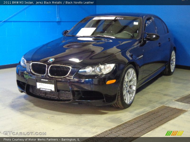 Jerez Black Metallic / Black Novillo Leather 2011 BMW M3 Sedan