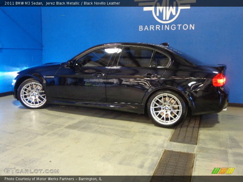 Jerez Black Metallic / Black Novillo Leather 2011 BMW M3 Sedan