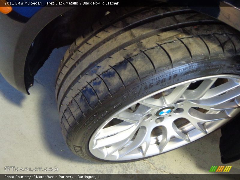 Jerez Black Metallic / Black Novillo Leather 2011 BMW M3 Sedan
