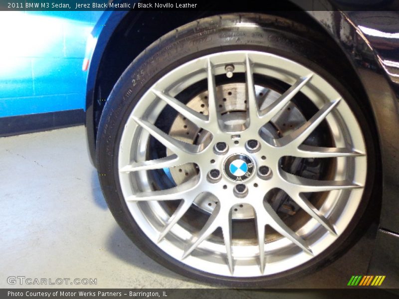 Jerez Black Metallic / Black Novillo Leather 2011 BMW M3 Sedan
