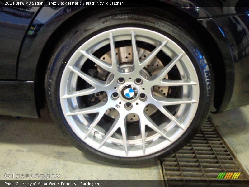 Jerez Black Metallic / Black Novillo Leather 2011 BMW M3 Sedan