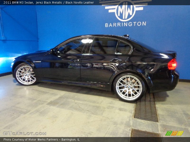 Jerez Black Metallic / Black Novillo Leather 2011 BMW M3 Sedan