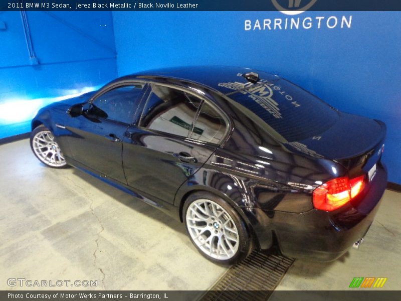 Jerez Black Metallic / Black Novillo Leather 2011 BMW M3 Sedan