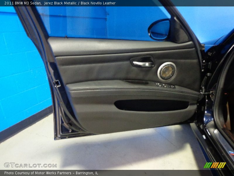 Jerez Black Metallic / Black Novillo Leather 2011 BMW M3 Sedan