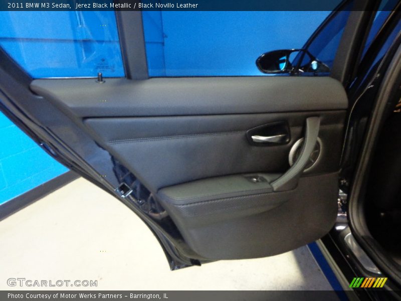 Jerez Black Metallic / Black Novillo Leather 2011 BMW M3 Sedan