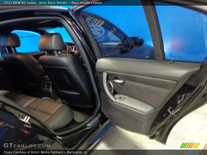Jerez Black Metallic / Black Novillo Leather 2011 BMW M3 Sedan