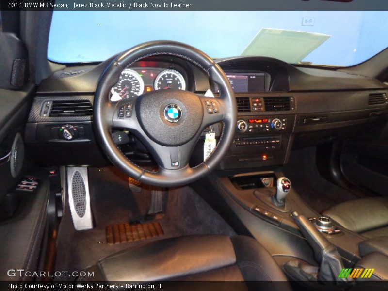 Jerez Black Metallic / Black Novillo Leather 2011 BMW M3 Sedan