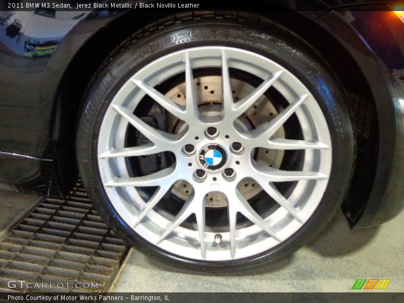 Jerez Black Metallic / Black Novillo Leather 2011 BMW M3 Sedan
