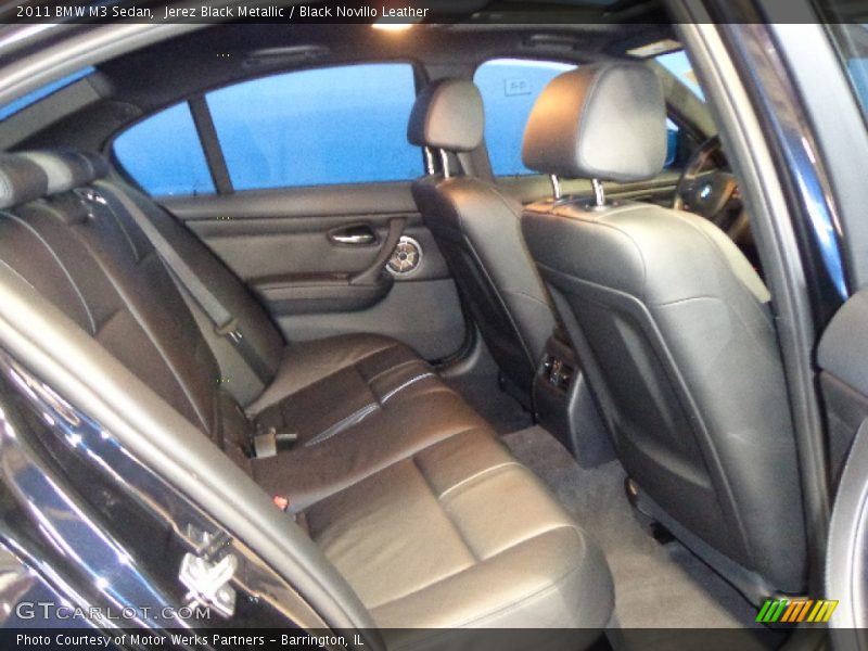 Jerez Black Metallic / Black Novillo Leather 2011 BMW M3 Sedan